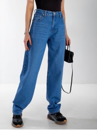 Джинсы Jim Baggy женские светло-синего цвета