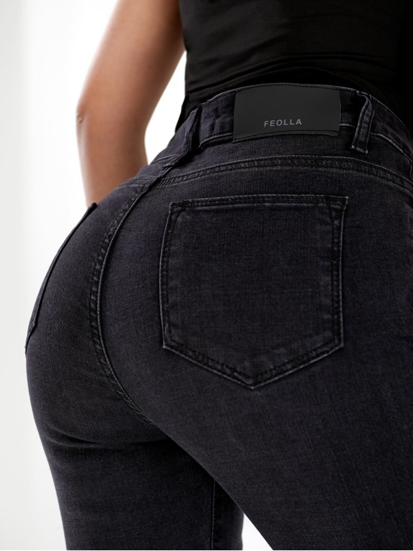 Джинси Voyage Skinny жіночі чорного кольору