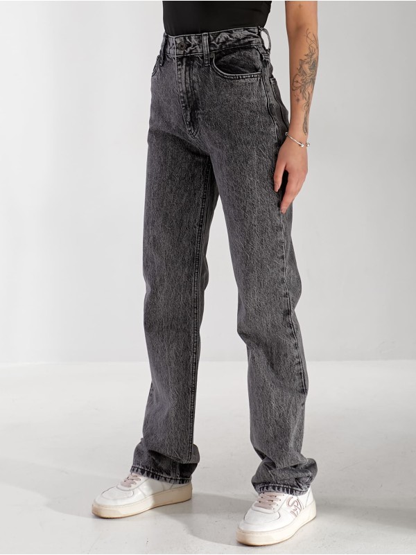 Джинси Stanley Straight жіночі сiрого кольору