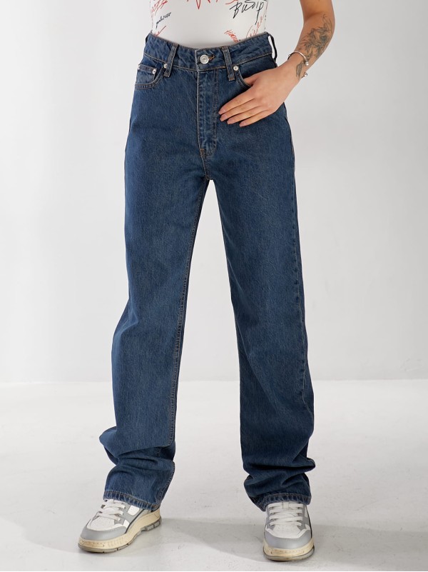 Джинси Ady Straight жіночі синього кольору