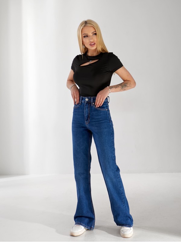 Джинси Holo Bootcut жіночі синього кольору