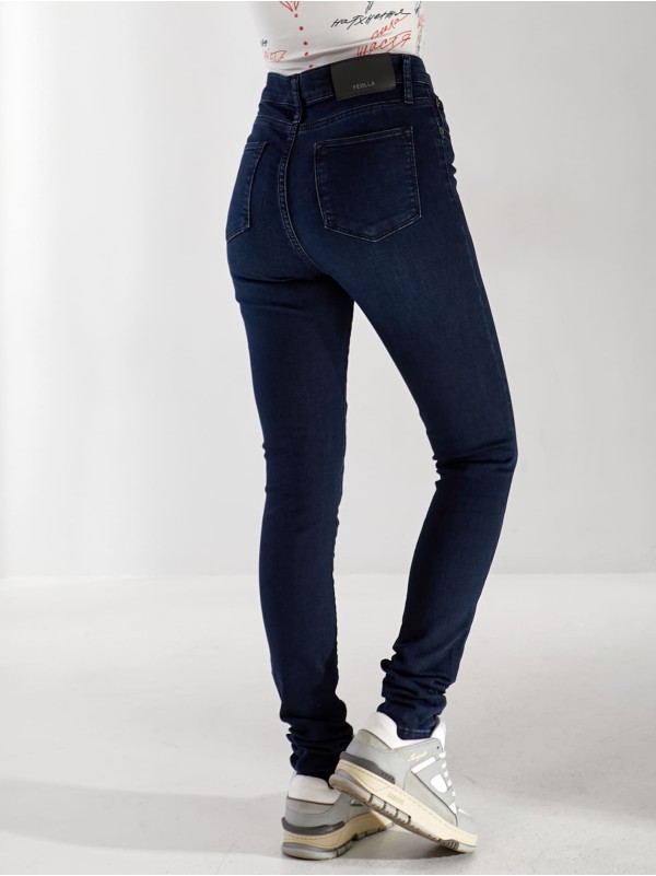 Джинси Guti Skinny жіночі темно-синього кольору