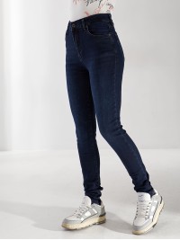 Джинси Guti Skinny жіночі темно-синього кольору