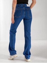 Джинси Pony Wide leg жіночі темно-синього кольору