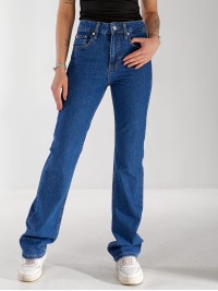 Джинси Pony Wide leg жіночі темно-синього кольору