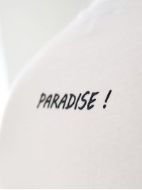 Мужская футболка  с картинкой белого цвета