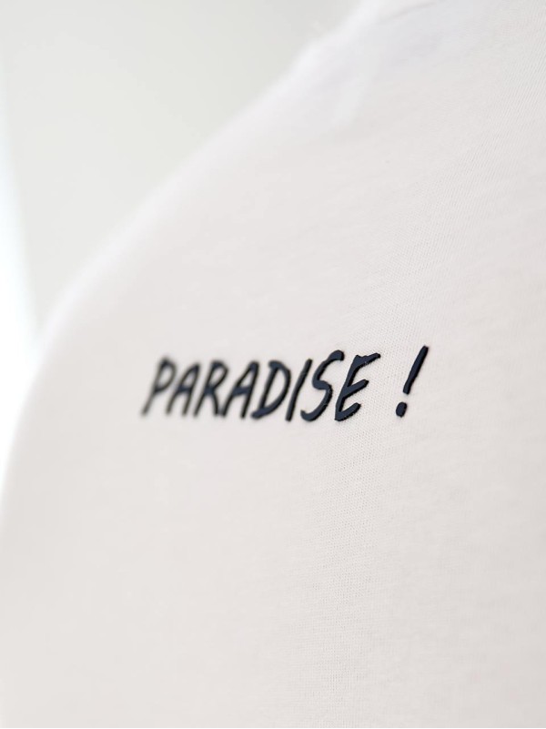 Мужская футболка  с картинкой белого цвета