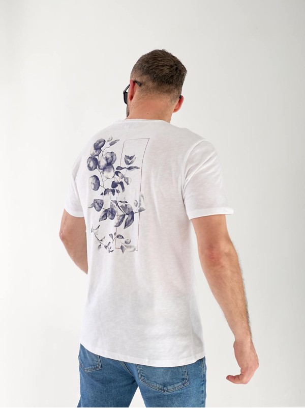 Футболка чоловіча світло-сірого кольору