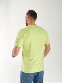 Чоловіча футболка салатового кольору