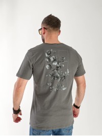 Футболка чоловіча графітового кольору