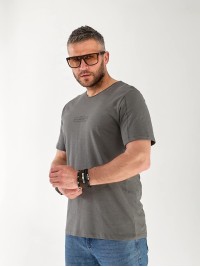 Футболка чоловіча графітового кольору