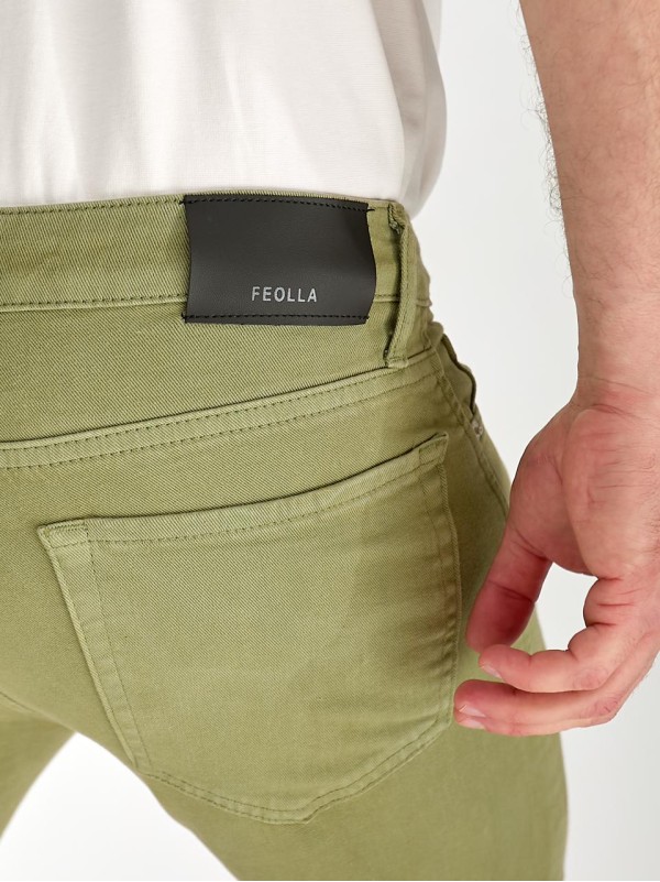 Джинси Alexia Straight чоловічі кольору хакi