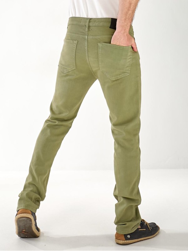 Джинси Alexia Straight чоловічі кольору хакi