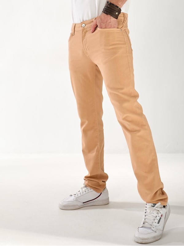 Джинси Alexia Straight чоловічі кавового кольору