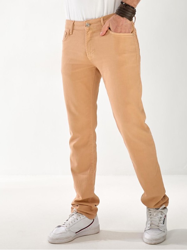 Джинси Alexia Straight чоловічі кавового кольору