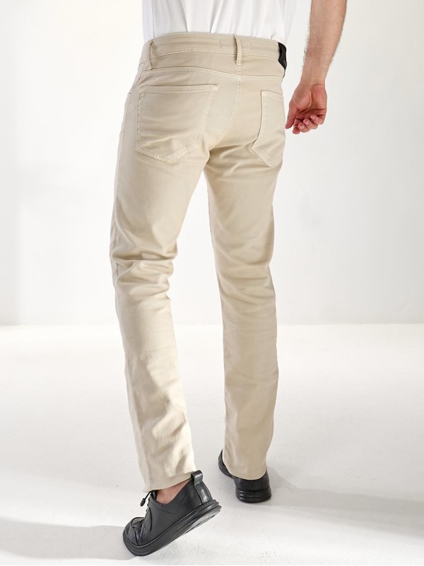 Джинси Alexia Straight чоловічі бежевого кольору