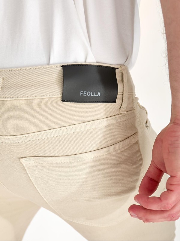 Джинси Alexia Straight чоловічі бежевого кольору