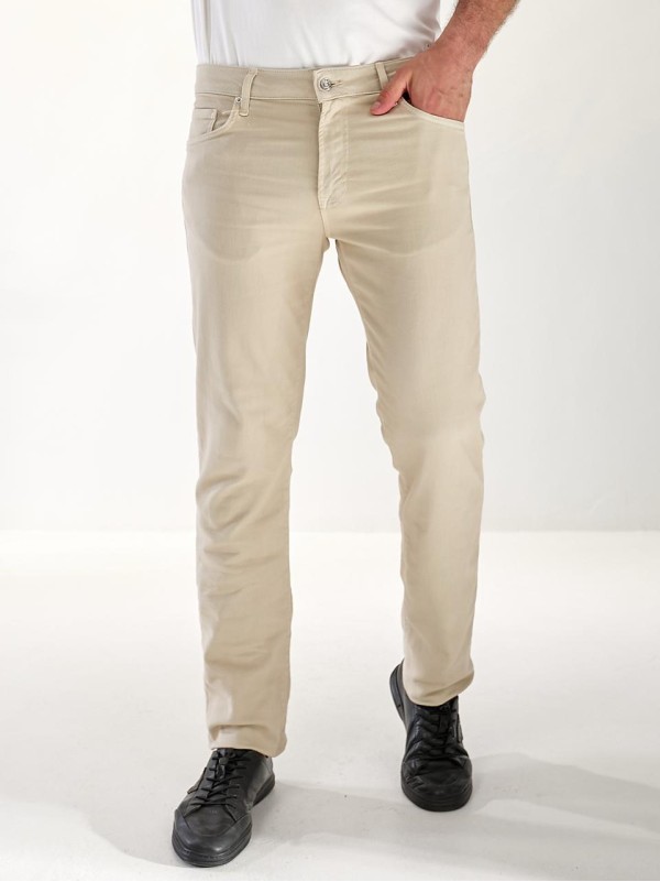 Джинси Alexia Straight чоловічі бежевого кольору